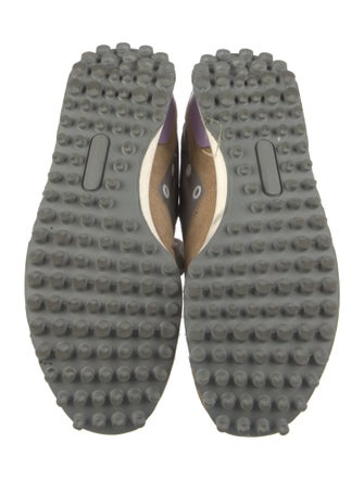 Golden Goose Suede Colorblock Pattern Sneakers