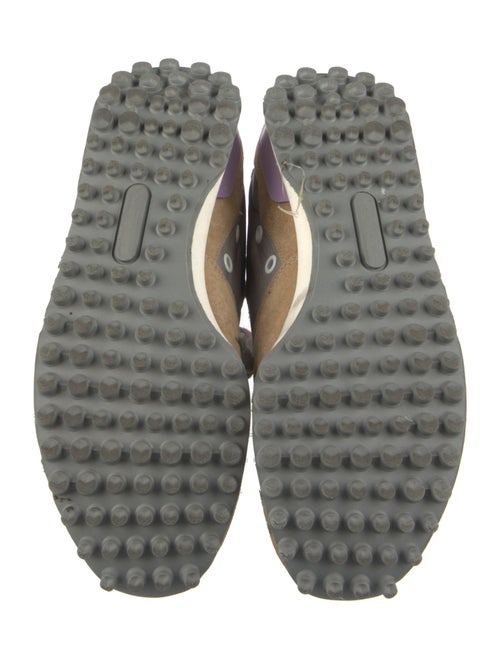 Golden Goose Suede Colorblock Pattern Sneakers