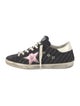 Golden Goose Canvas Printed Sneakers