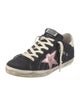 Golden Goose Canvas Printed Sneakers