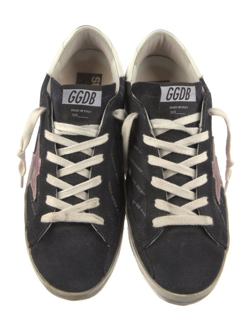 Golden Goose Canvas Printed Sneakers