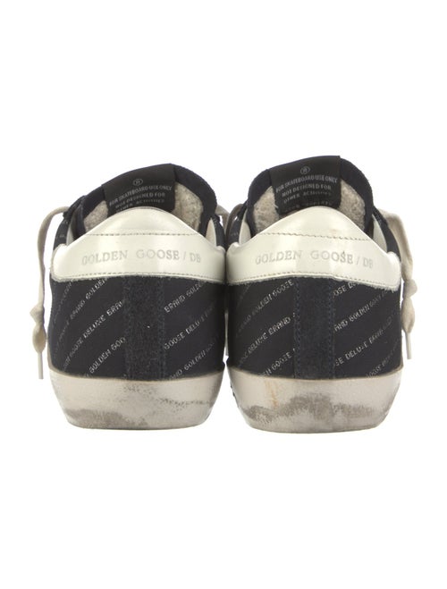 Golden Goose Canvas Printed Sneakers