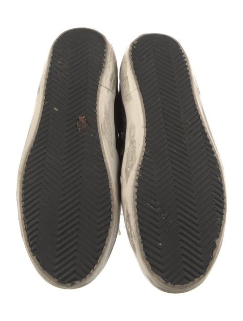 Golden Goose Canvas Printed Sneakers