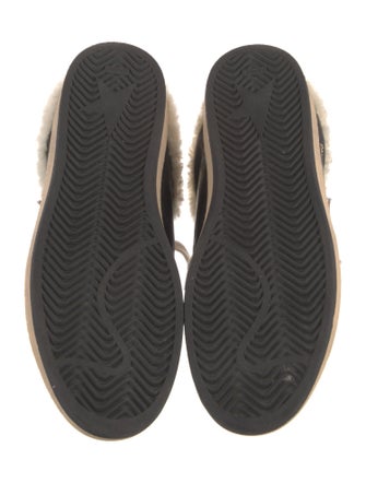 Golden Goose Leather Printed Mules