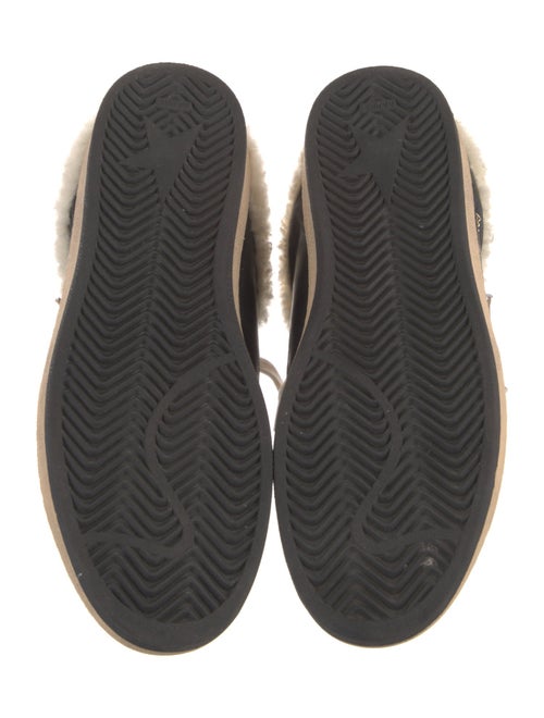 Golden Goose Leather Printed Mules