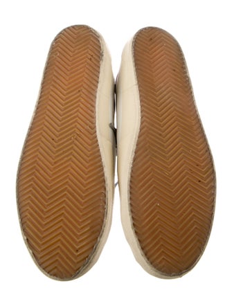 Golden Goose Leather Printed Sneakers