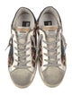 Golden Goose Ponyhair Animal Print Sneakers