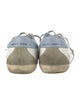 Golden Goose Leather Printed Sneakers