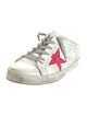 Golden Goose Leather Glitter Accents Sneakers