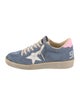 Golden Goose Suede Distressed Accents Sneakers