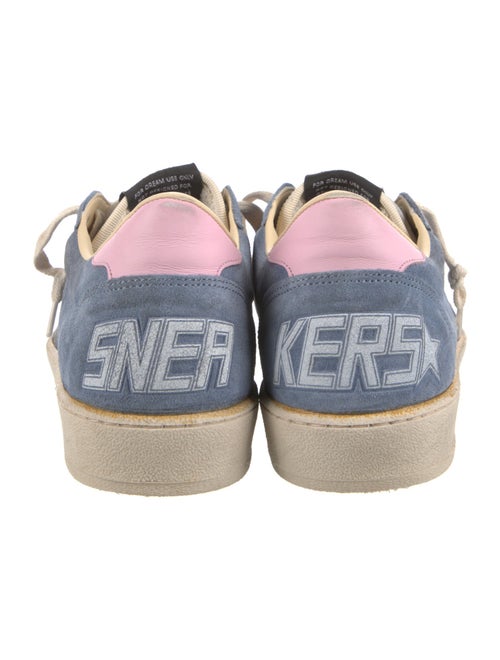 Golden Goose Suede Distressed Accents Sneakers