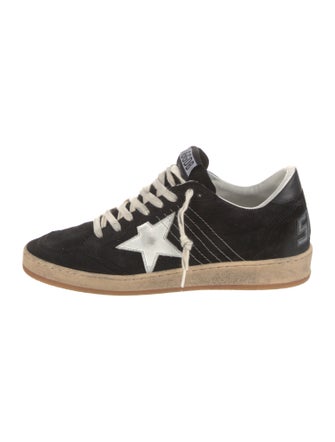 Golden Goose Suede Printed Sneakers