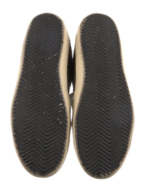 Golden Goose Suede Animal Print Sneakers