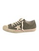 Golden Goose Suede Distressed Accents Sneakers