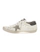 Golden Goose Leather Distressed Accents Sneakers