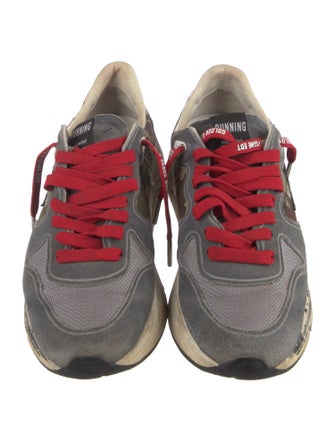 Golden Goose Suede Printed Sneakers