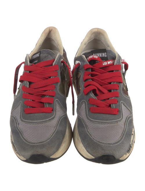 Golden Goose Suede Printed Sneakers