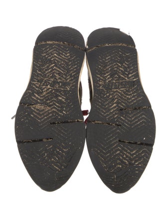 Golden Goose Suede Printed Sneakers