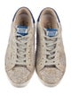 Golden Goose Glitter Distressed Accents Sneakers