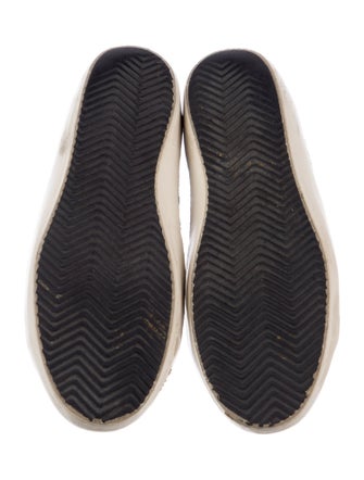 Golden Goose Glitter Distressed Accents Sneakers