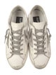 Golden Goose Leather Printed Sneakers