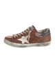 Golden Goose Leather Distressed Accents Sneakers