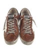 Golden Goose Leather Distressed Accents Sneakers