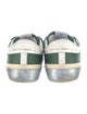 Golden Goose Leather Colorblock Pattern Sneakers