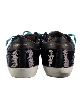 Golden Goose Sequins Printed Sneakers