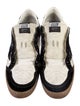 Golden Goose Leather Colorblock Pattern Sneakers