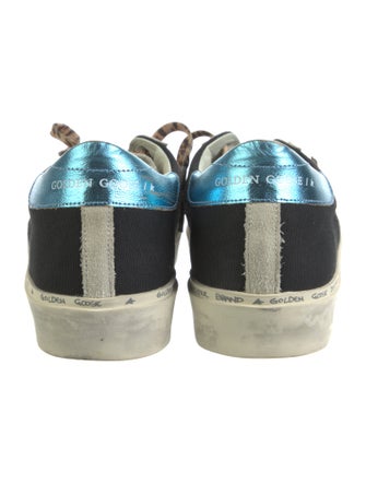 Golden Goose Canvas Colorblock Pattern Sneakers