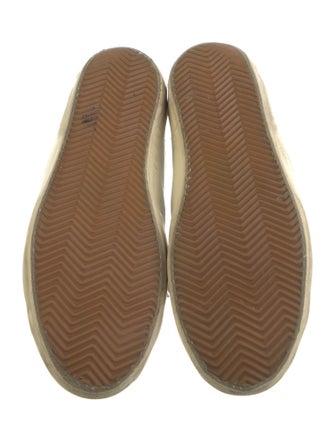 Golden Goose Leather Distressed Accents Sneakers