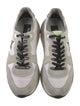 Golden Goose Suede Colorblock Pattern Sneakers