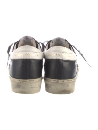 Golden Goose Leather Distressed Accents Sneakers