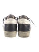 Golden Goose Leather Distressed Accents Sneakers