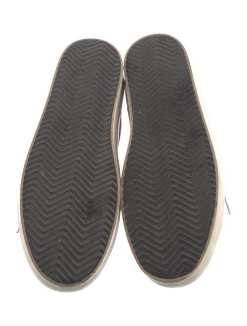 Golden Goose Leather Distressed Accents Sneakers