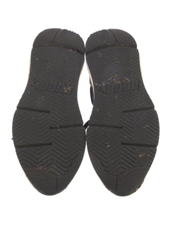 Golden Goose Ponyhair Animal Print Sneakers