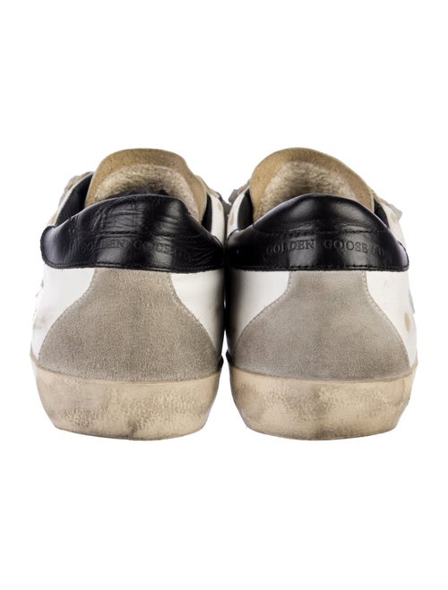 Golden Goose Leather Distressed Accents Sneakers