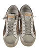 Golden Goose Ponyhair Animal Print Sneakers