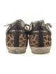 Golden Goose Ponyhair Animal Print Sneakers