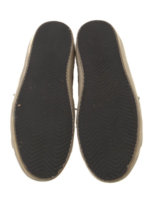 Golden Goose Ponyhair Animal Print Sneakers