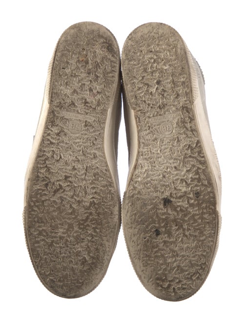 Golden Goose Suede Animal Print Sneakers