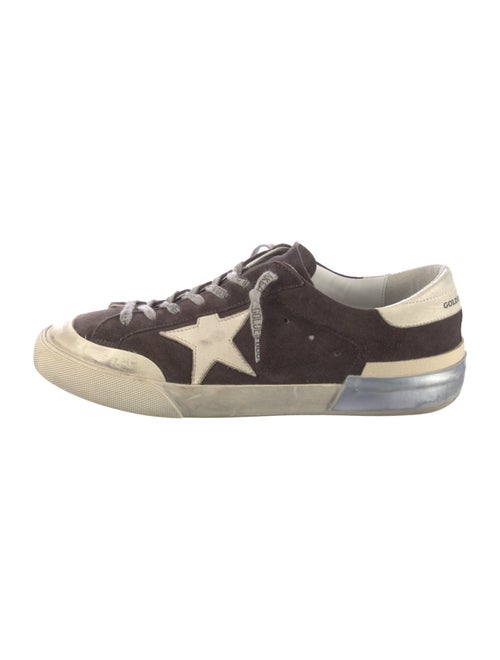 Golden Goose Suede Printed Sneakers
