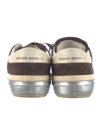 Golden Goose Suede Printed Sneakers