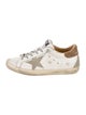 Golden Goose Leather Distressed Accents Sneakers