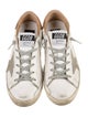 Golden Goose Leather Distressed Accents Sneakers