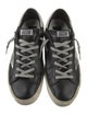 Golden Goose Leather Distressed Accents Sneakers