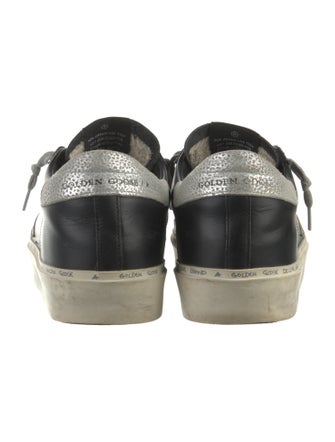 Golden Goose Leather Distressed Accents Sneakers