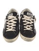 Golden Goose Leather Printed Sneakers