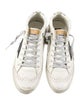 Golden Goose Leather Distressed Accents Sneakers